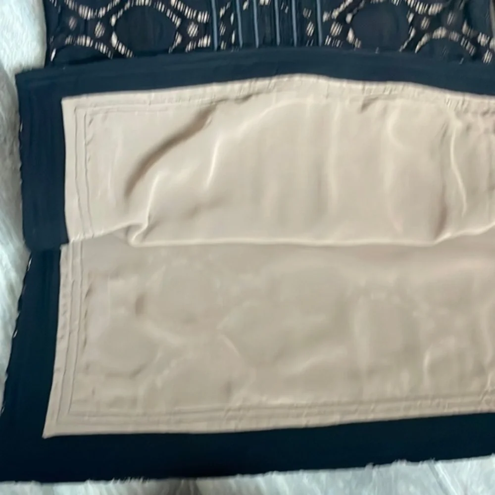 Tory Burch top size 2 Top Black lace unique top